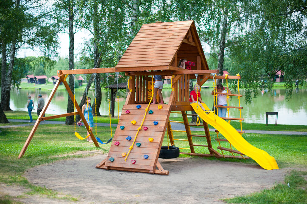 How to maintain a wooden outdoor playground to extend its service life?